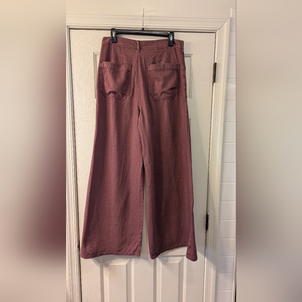 Pilcro Maroon Trousers - Picture 4 of 8